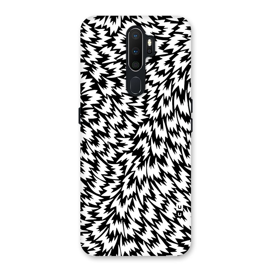 Lion Abstract Art Pattern Back Case for Oppo A5 (2020)