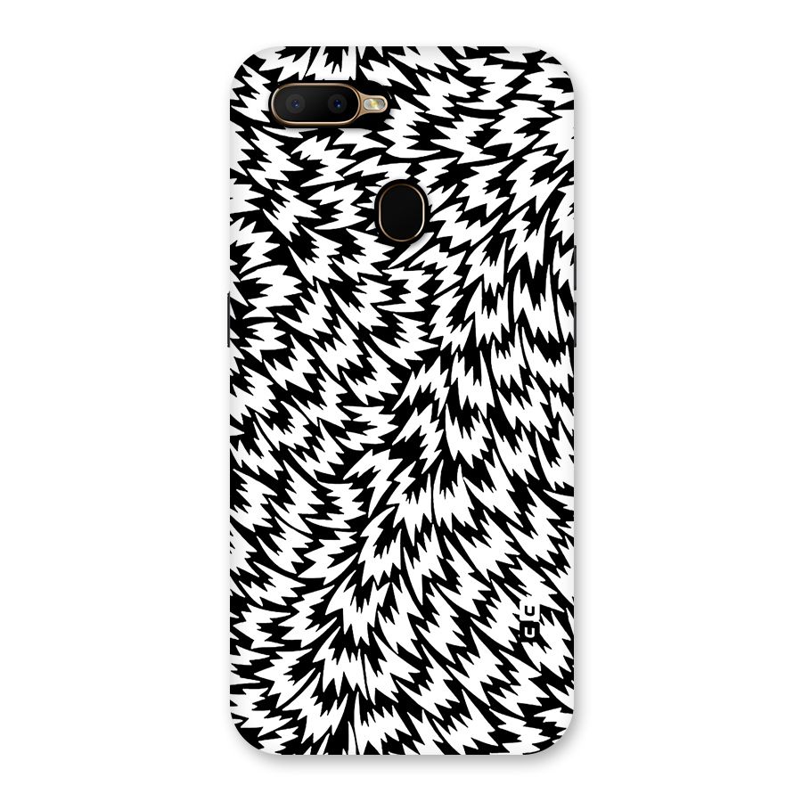 Lion Abstract Art Pattern Back Case for Oppo A5s