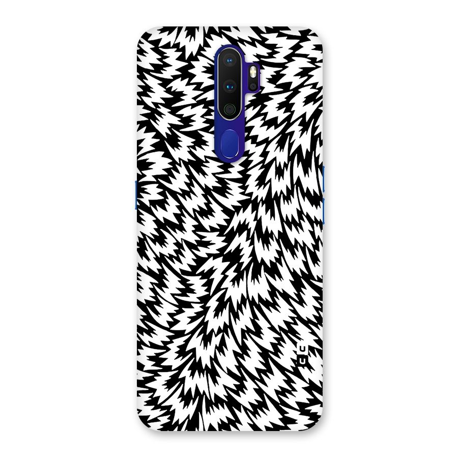 Lion Abstract Art Pattern Back Case for Oppo A9 (2020)