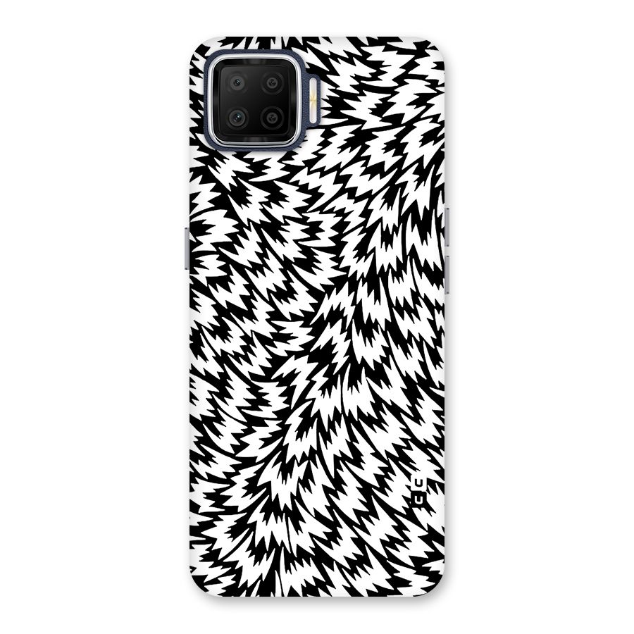 Lion Abstract Art Pattern Back Case for Oppo F17