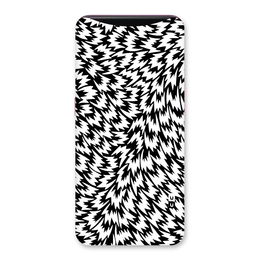Lion Abstract Art Pattern Back Case for Oppo Find X