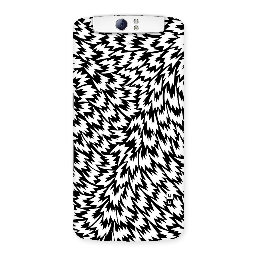 Lion Abstract Art Pattern Back Case for Oppo N1