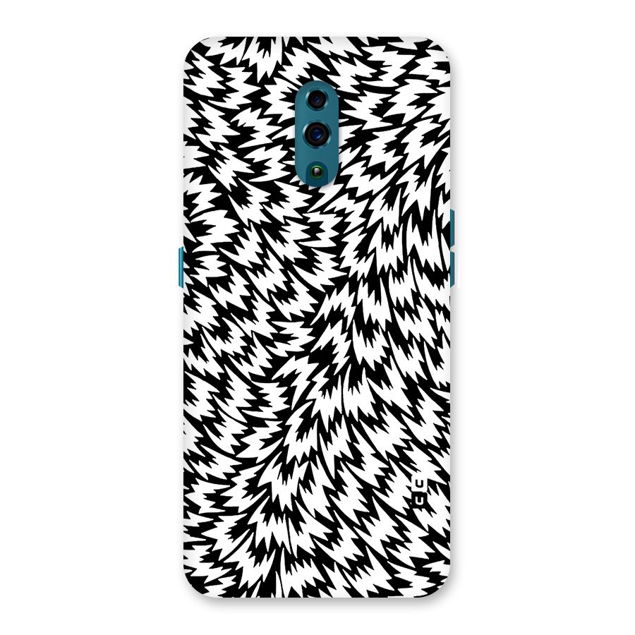 Lion Abstract Art Pattern Back Case for Oppo Reno