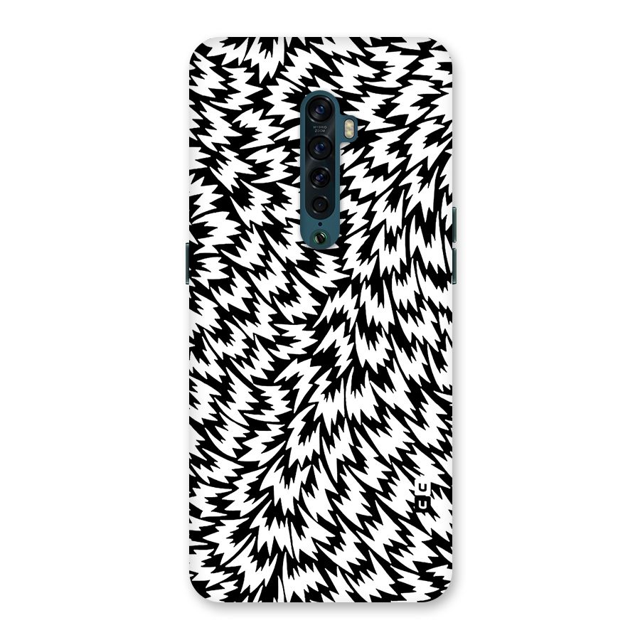 Lion Abstract Art Pattern Back Case for Oppo Reno2