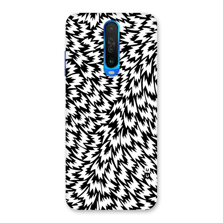 Lion Abstract Art Pattern Back Case for Poco X2