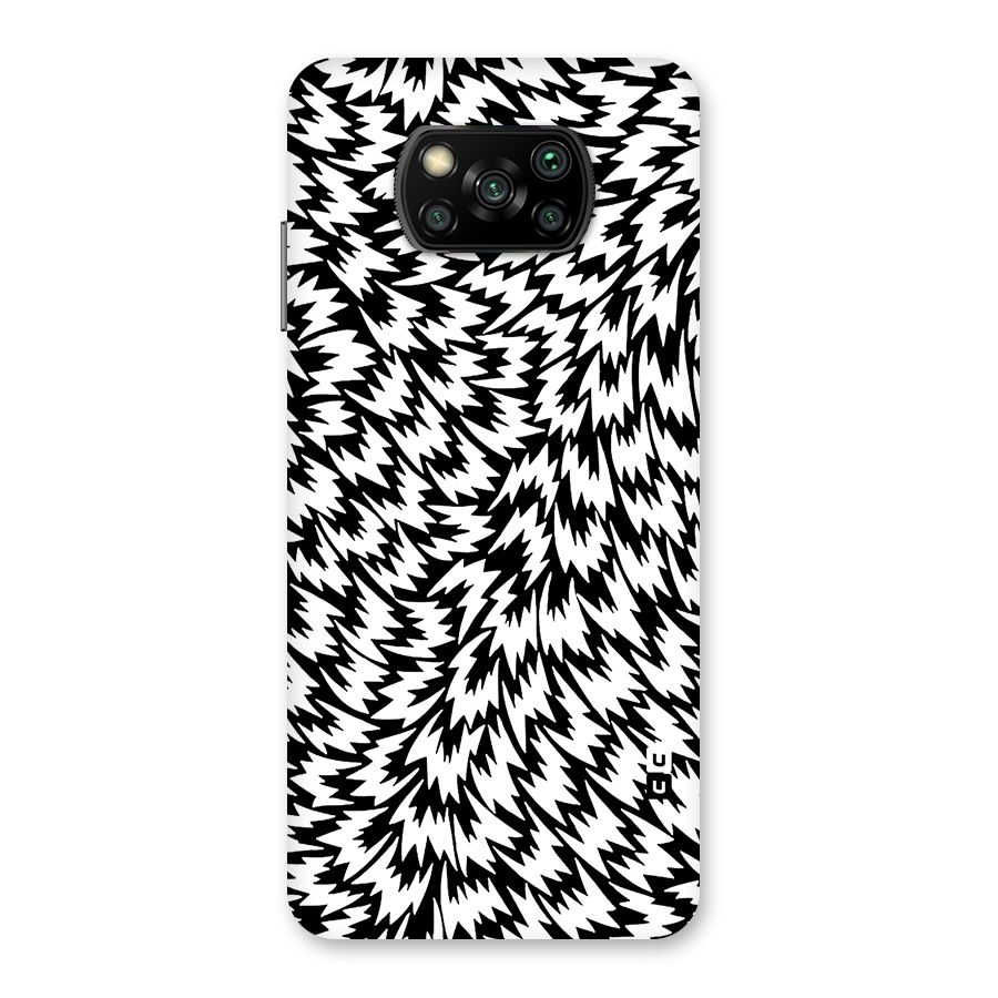 Lion Abstract Art Pattern Back Case for Poco X3