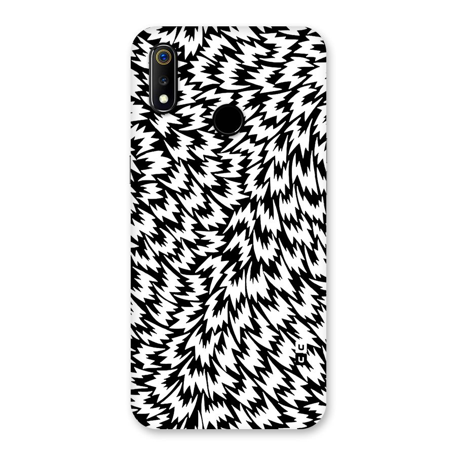 Lion Abstract Art Pattern Back Case for Realme 3