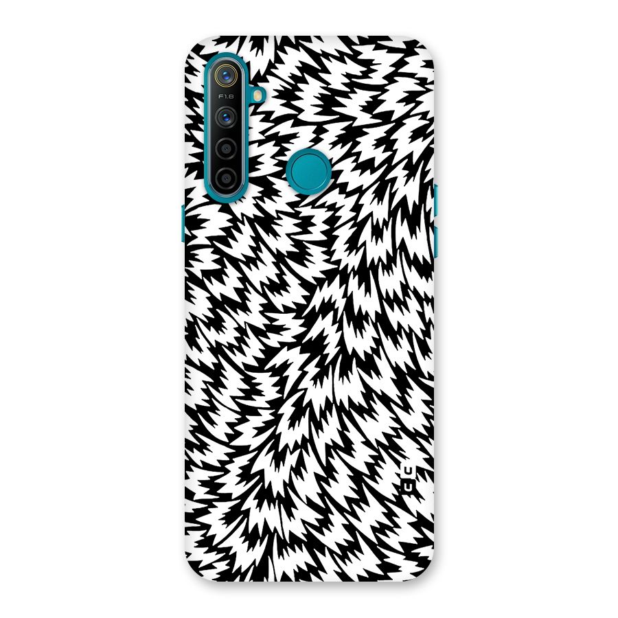 Lion Abstract Art Pattern Back Case for Realme 5i