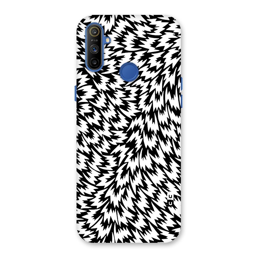 Lion Abstract Art Pattern Back Case for Realme Narzo 10A