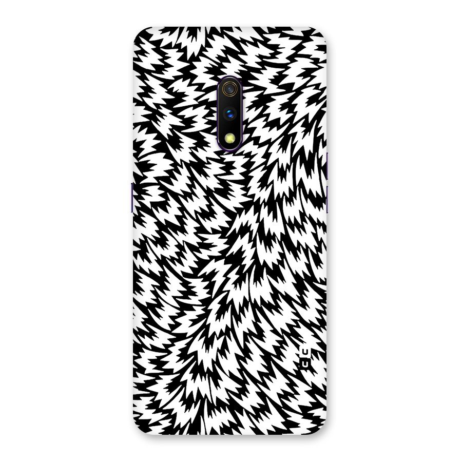 Lion Abstract Art Pattern Back Case for Realme X