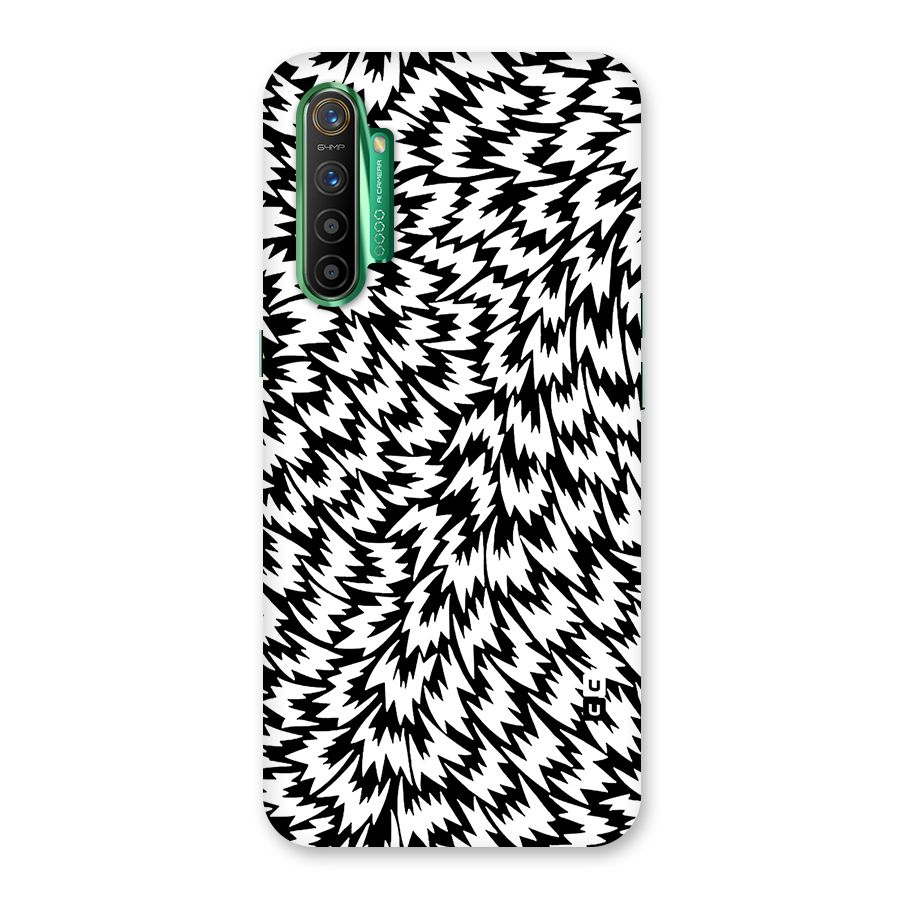 Lion Abstract Art Pattern Glass Back Case for Realme X2