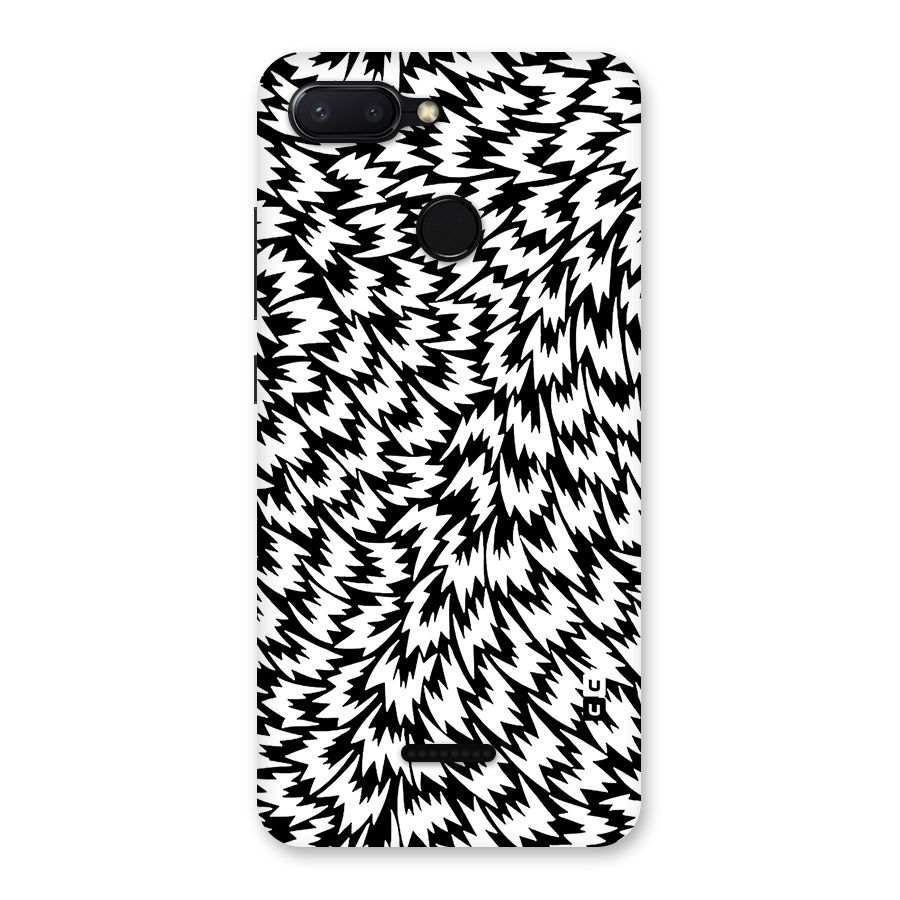 Lion Abstract Art Pattern Back Case for Redmi 6