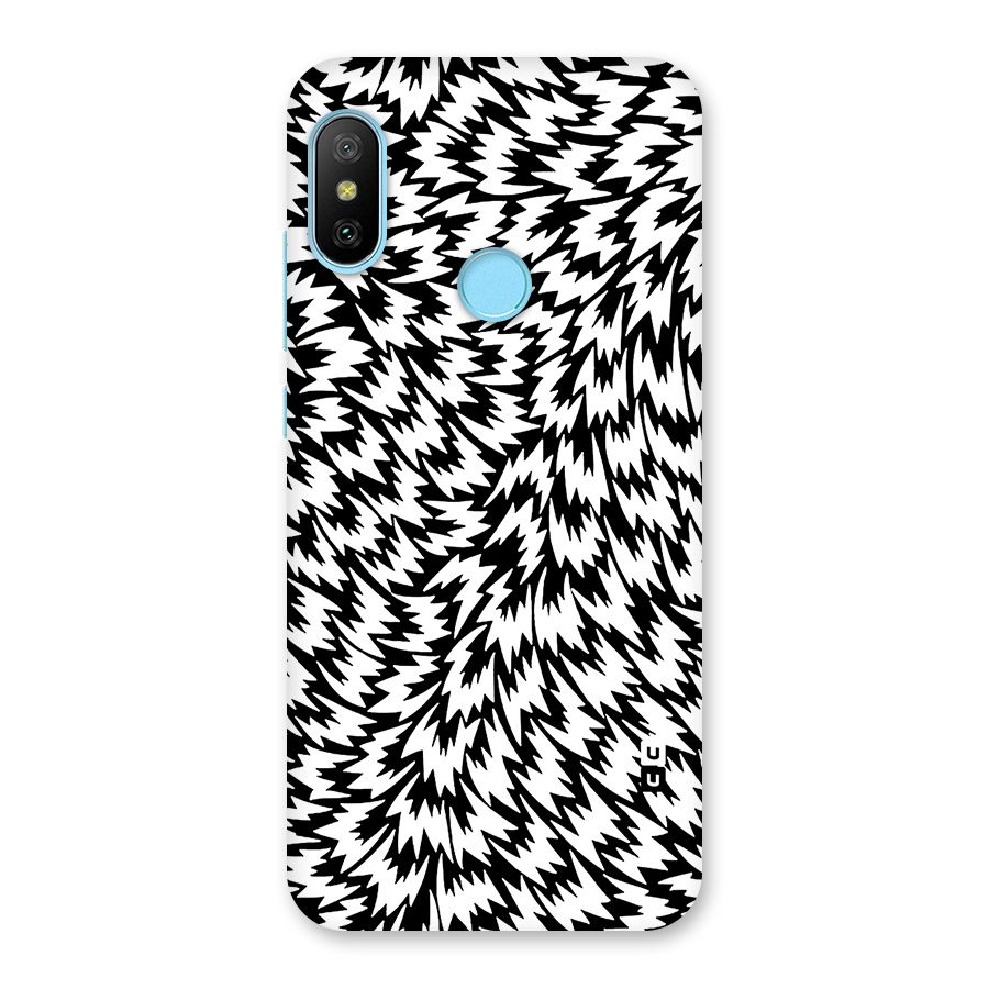 Lion Abstract Art Pattern Back Case for Redmi 6 Pro