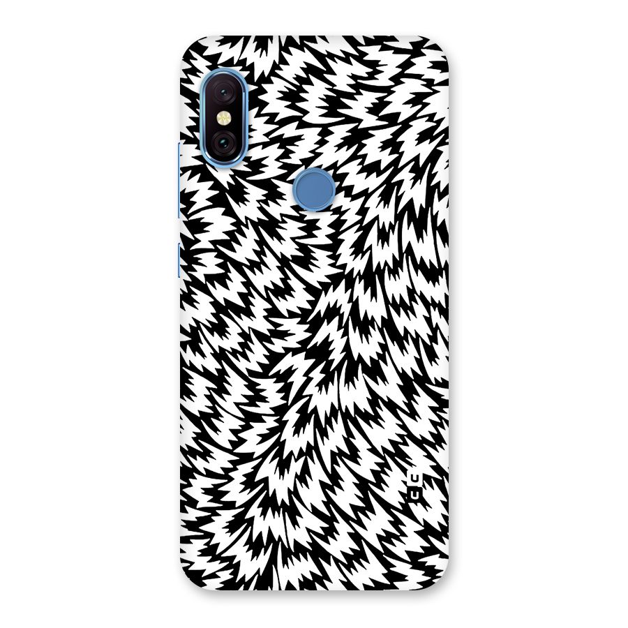 Lion Abstract Art Pattern Back Case for Redmi Note 6 Pro
