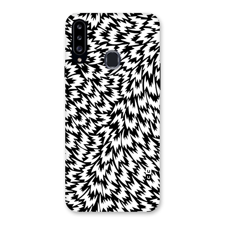 Lion Abstract Art Pattern Back Case for Samsung Galaxy A20s
