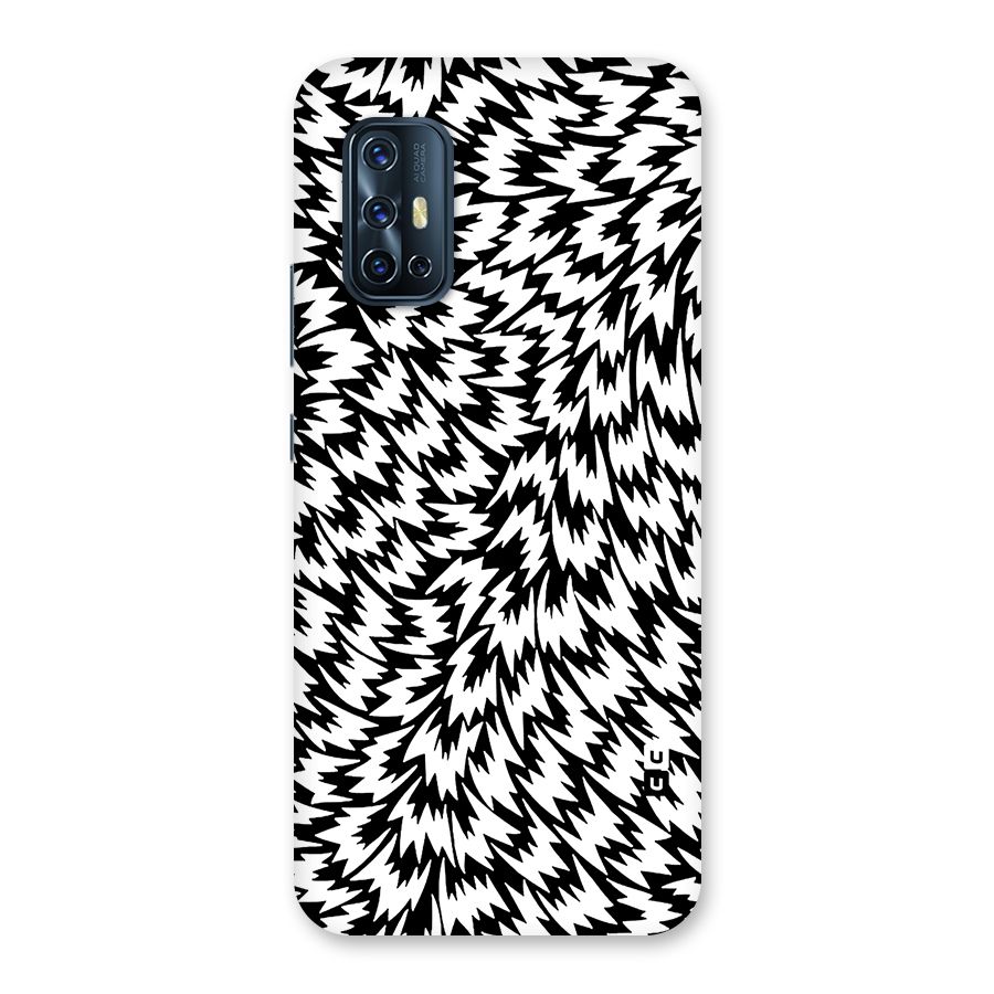 Lion Abstract Art Pattern Back Case for Vivo V17