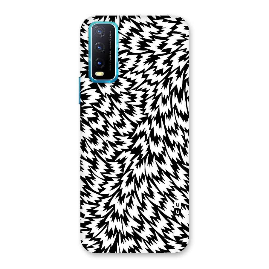Lion Abstract Art Pattern Back Case for Vivo Y20A