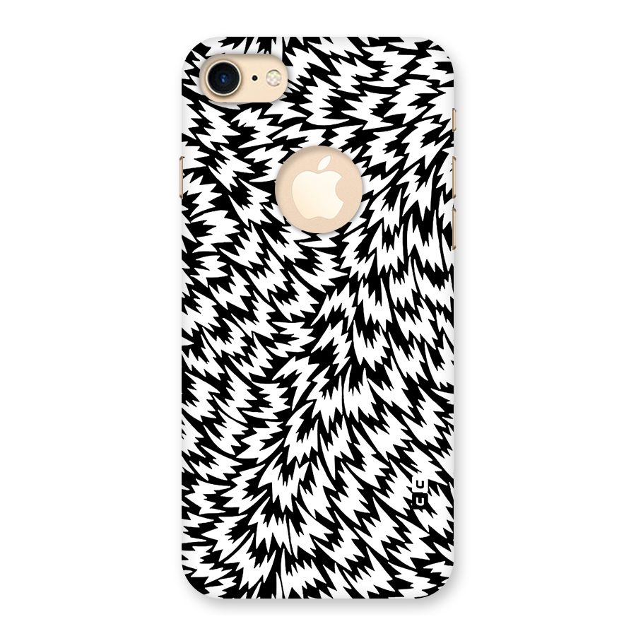 Lion Abstract Art Pattern Back Case for iPhone 8 Logo Cut