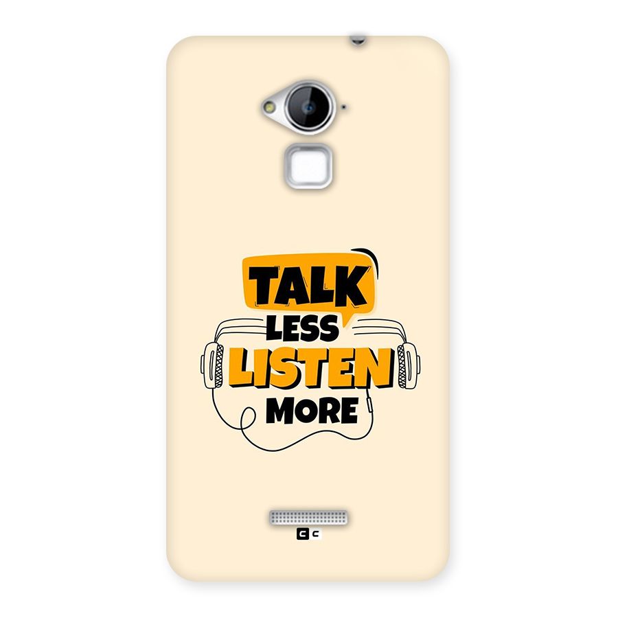 Listen More Back Case for Coolpad Note 3