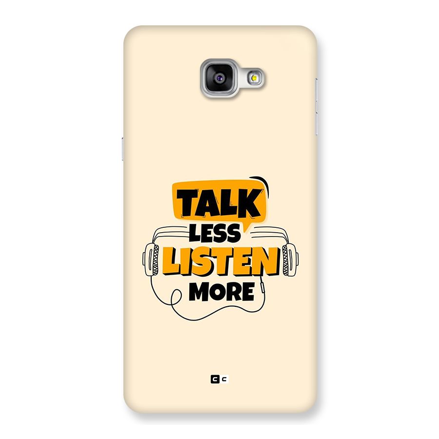 Listen More Back Case for Galaxy A9