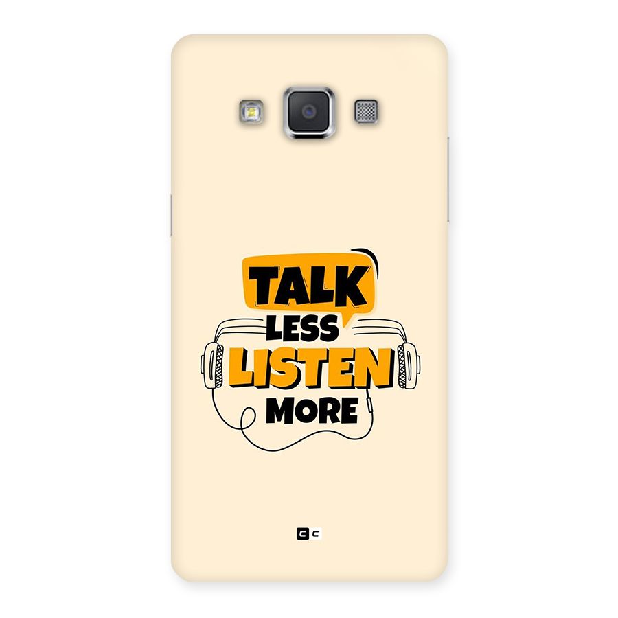 Listen More Back Case for Galaxy Grand 3