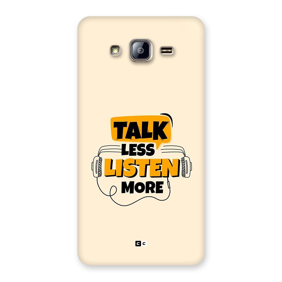 Listen More Back Case for Galaxy On5