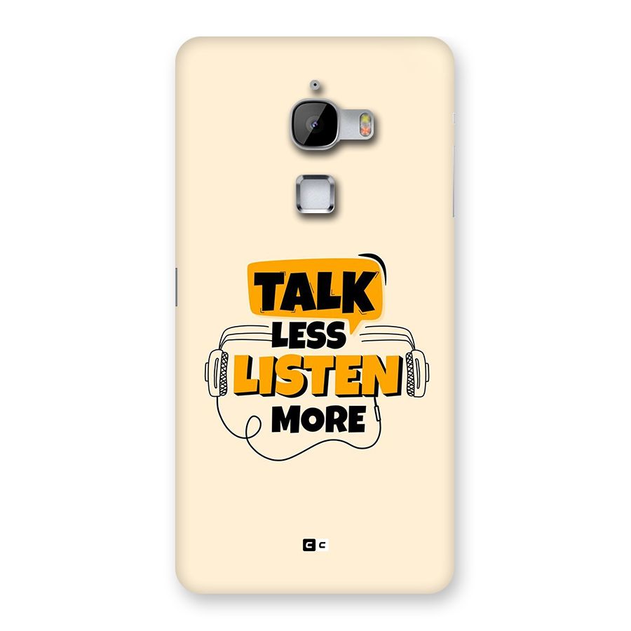 Listen More Back Case for LeTV Le Max