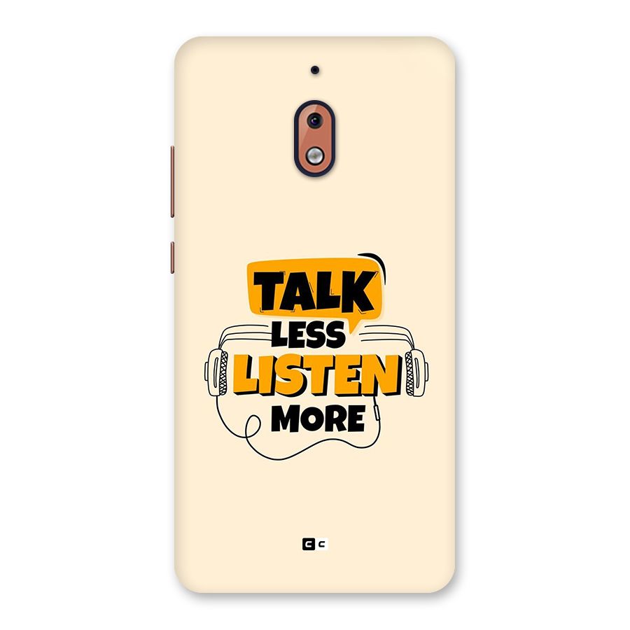Listen More Back Case for Nokia 2.1