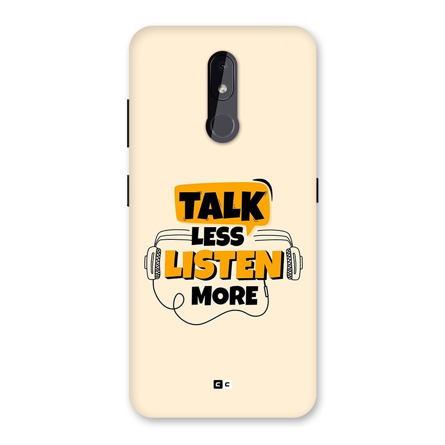 Listen More Back Case for Nokia 3.2