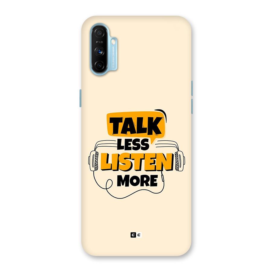 Listen More Back Case for Realme Narzo 20A