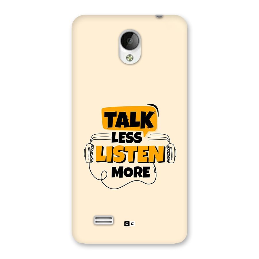 Listen More Back Case for Vivo Y21