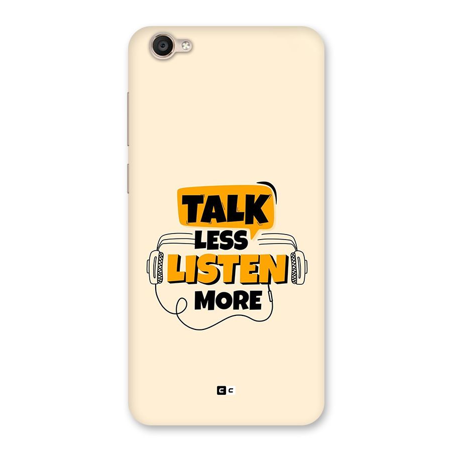 Listen More Back Case for Vivo Y55L