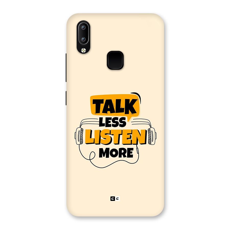 Listen More Back Case for Vivo Y95