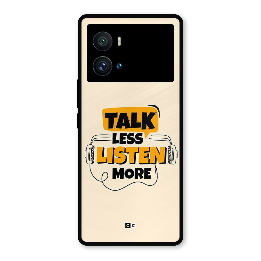 Listen More Metal Back Case for iQOO 9 Pro