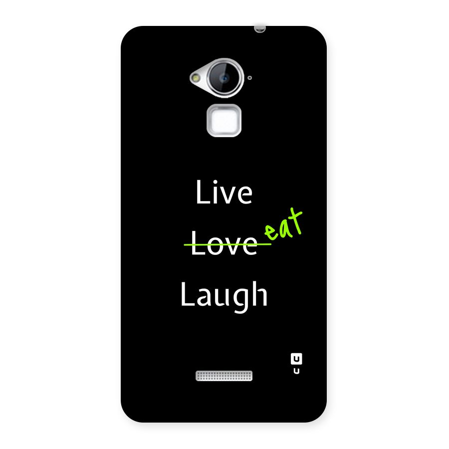Live Eat Laugh Back Case for Coolpad Note 3