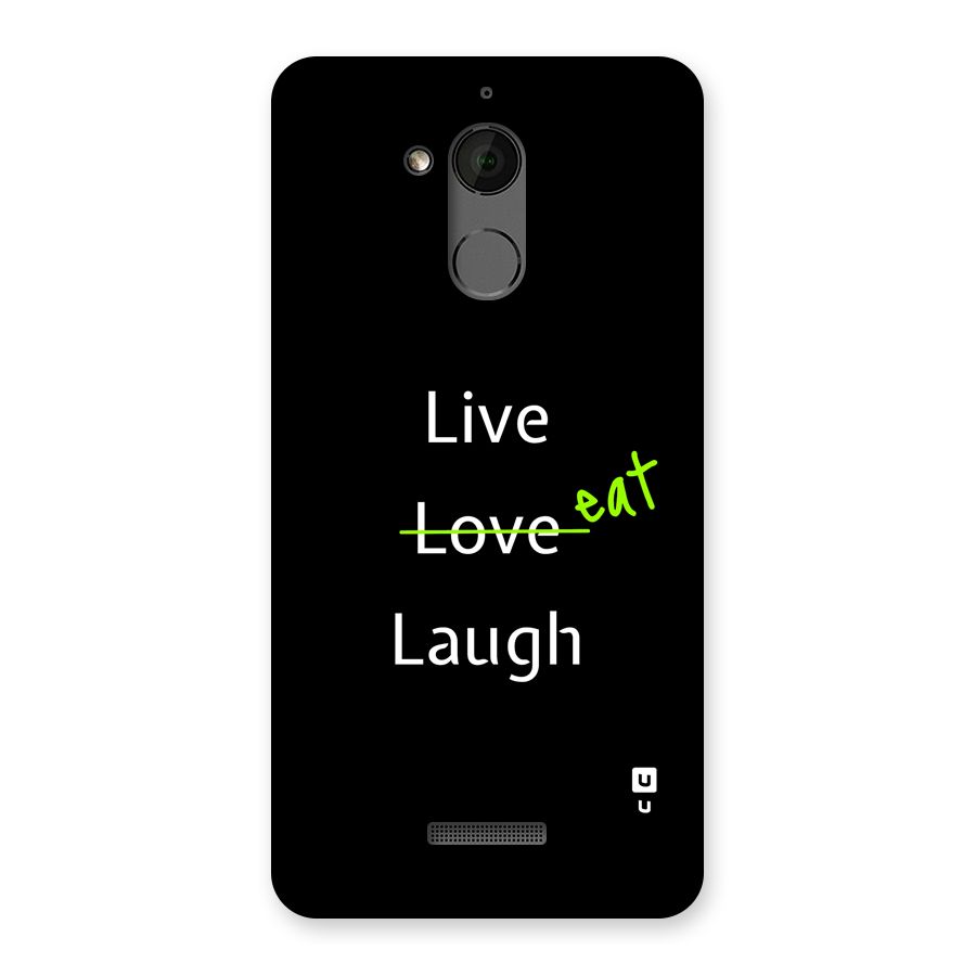 Live Eat Laugh Back Case for Coolpad Note 5
