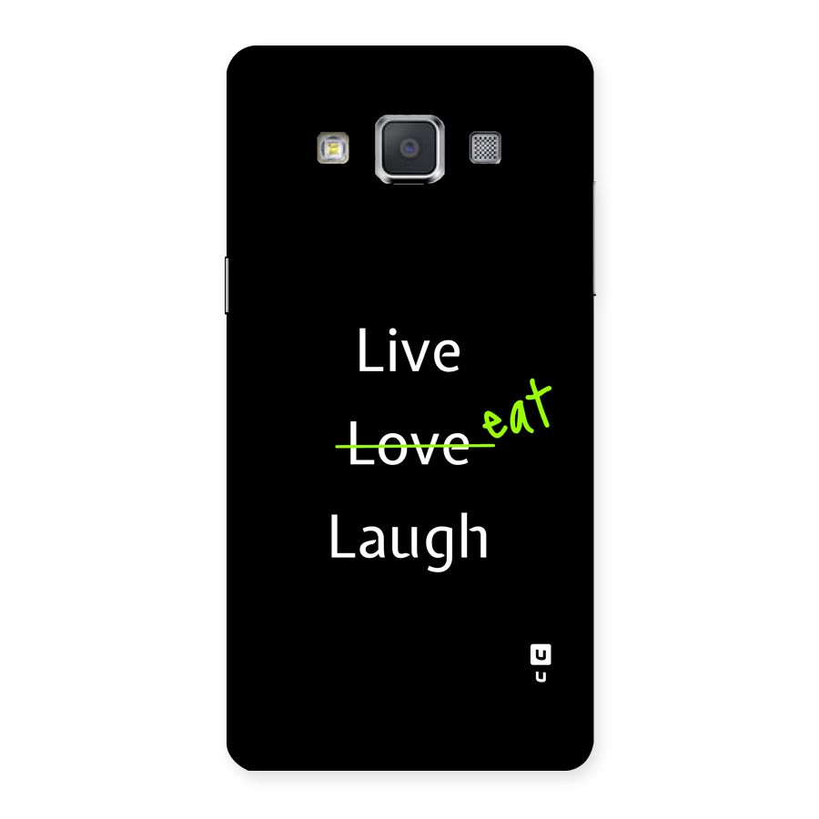 Live Eat Laugh Back Case for Galaxy Grand Max