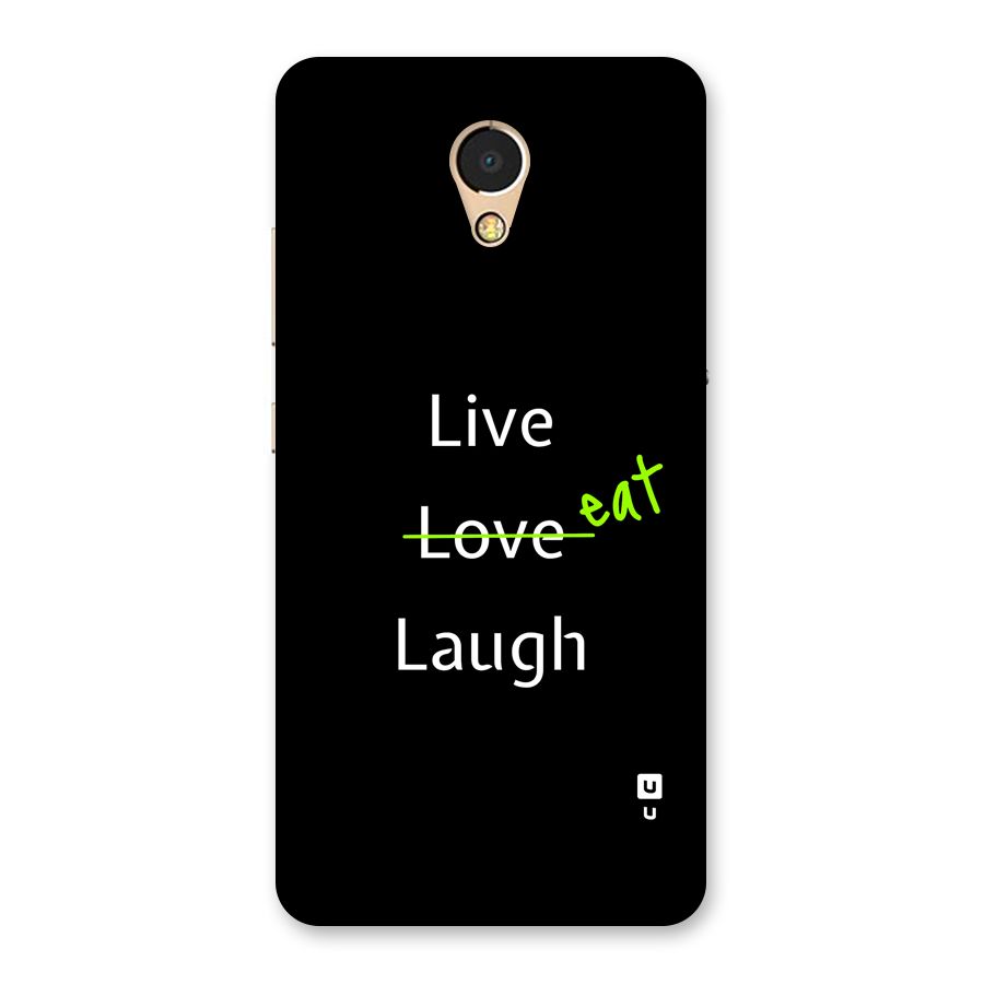 Live Eat Laugh Back Case for Lenovo P2