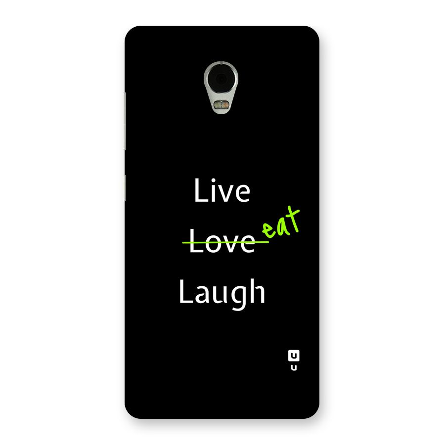 Live Eat Laugh Back Case for Lenovo Vibe P1