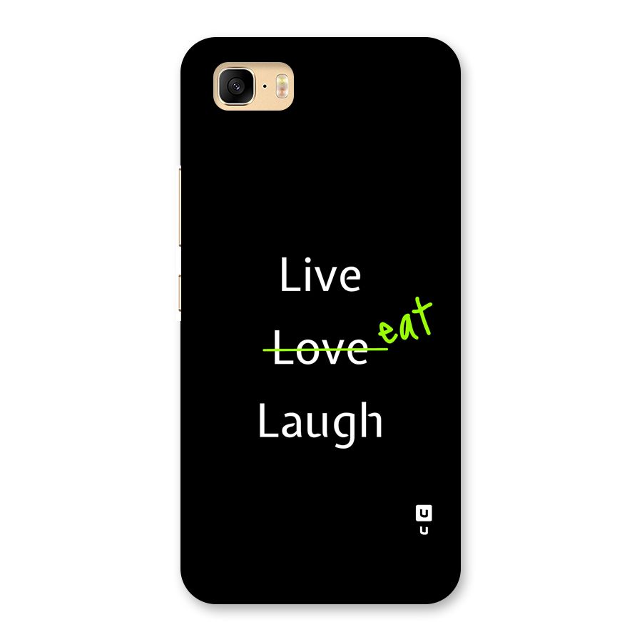 Live Eat Laugh Back Case for Zenfone 3s Max