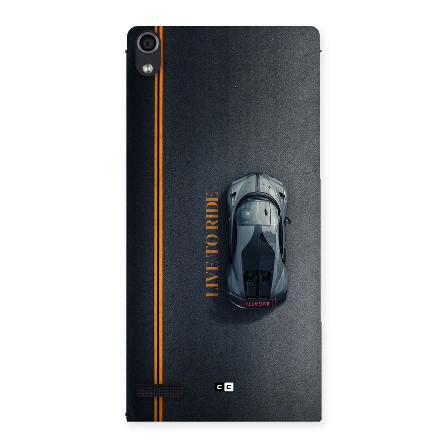 Live To Ride Back Case for Ascend P6