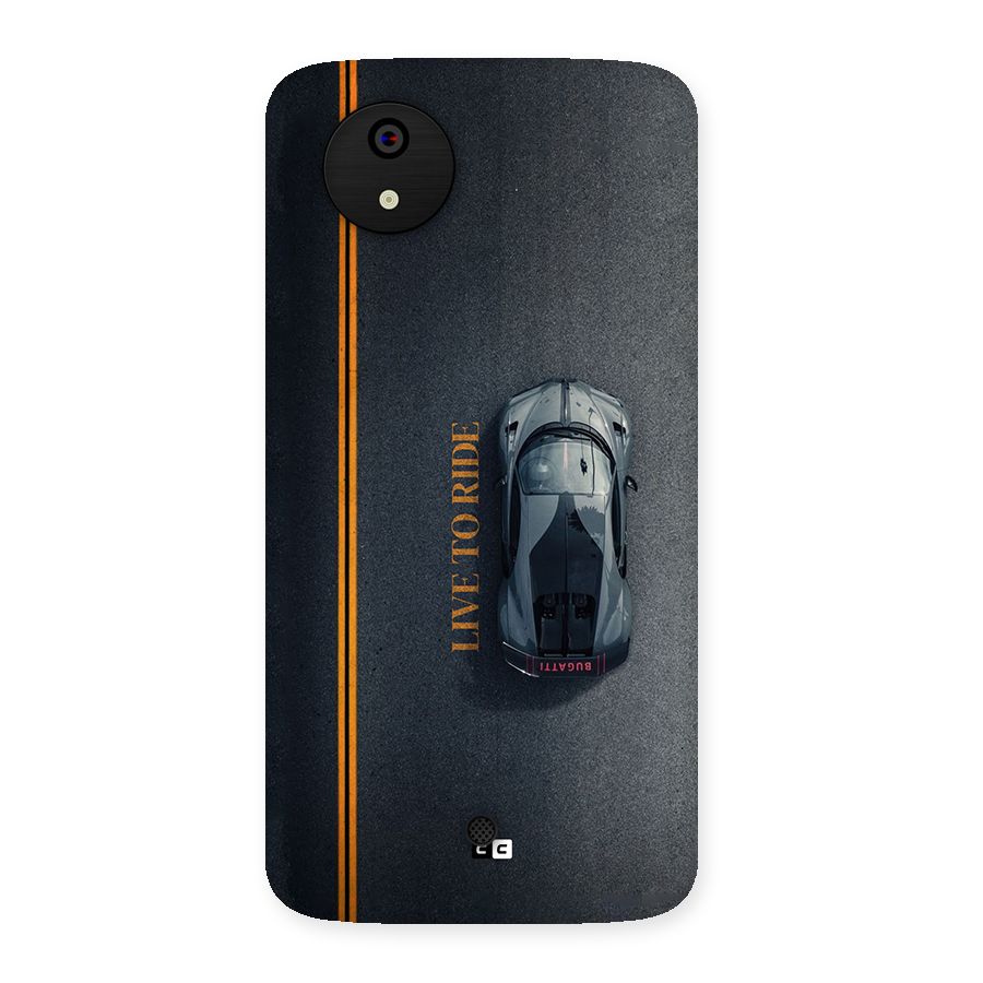 Live To Ride Back Case for Canvas A1  AQ4501