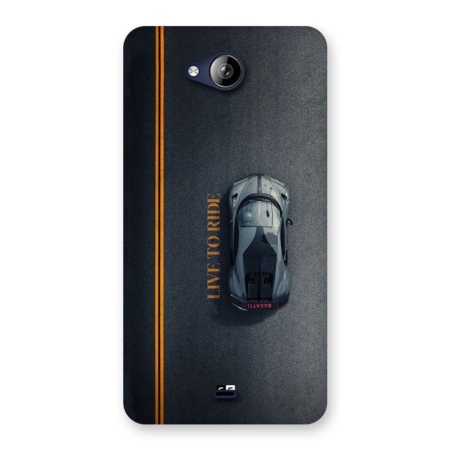 Live To Ride Back Case for Canvas Play Q355
