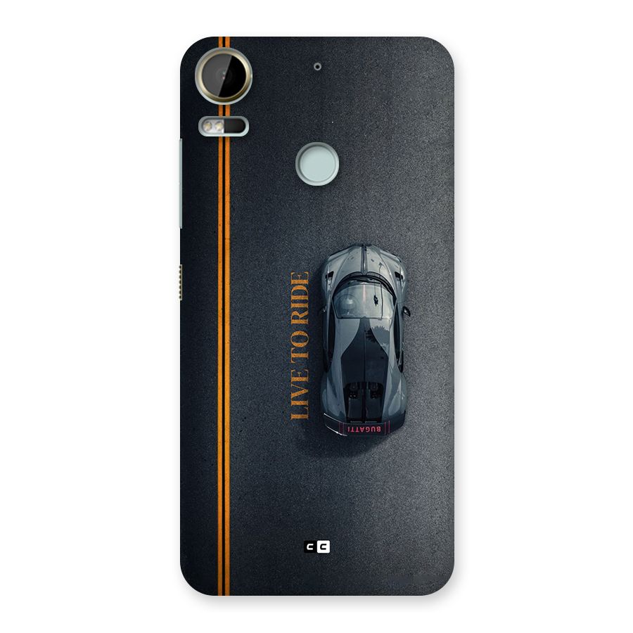 Live To Ride Back Case for Desire 10 Pro