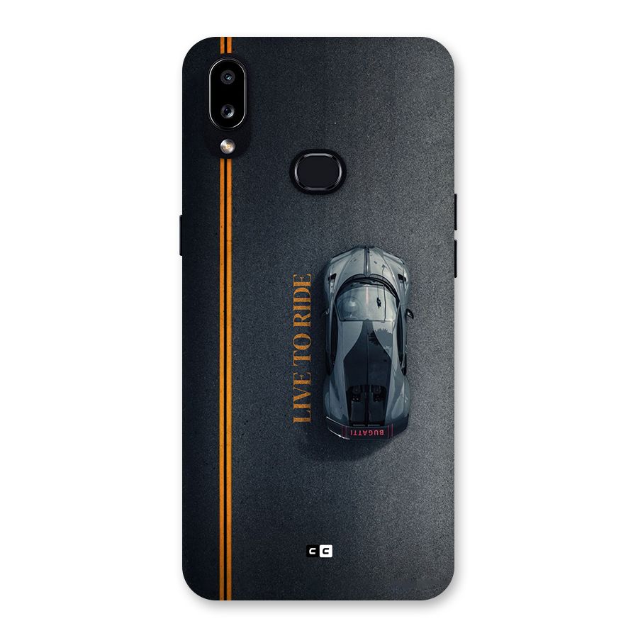 Live To Ride Back Case for Galaxy A10s