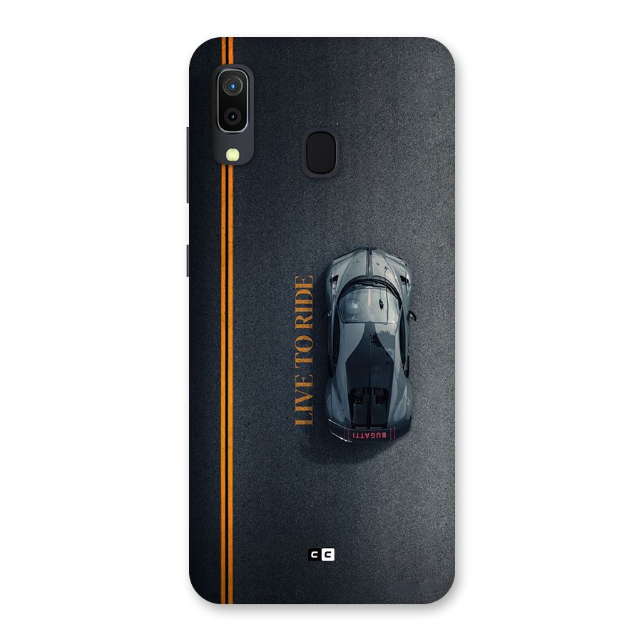 Live To Ride Back Case for Galaxy M10s