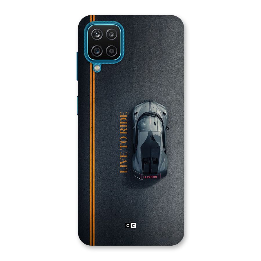 Live To Ride Back Case for Galaxy M12