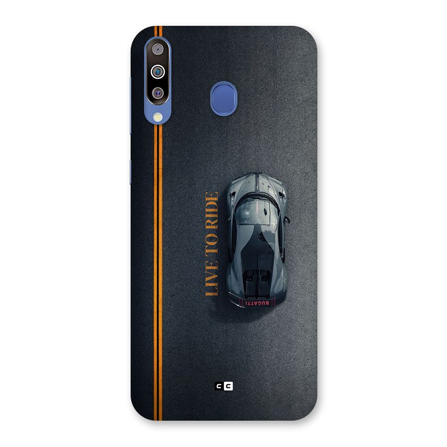 Live To Ride Back Case for Galaxy M30
