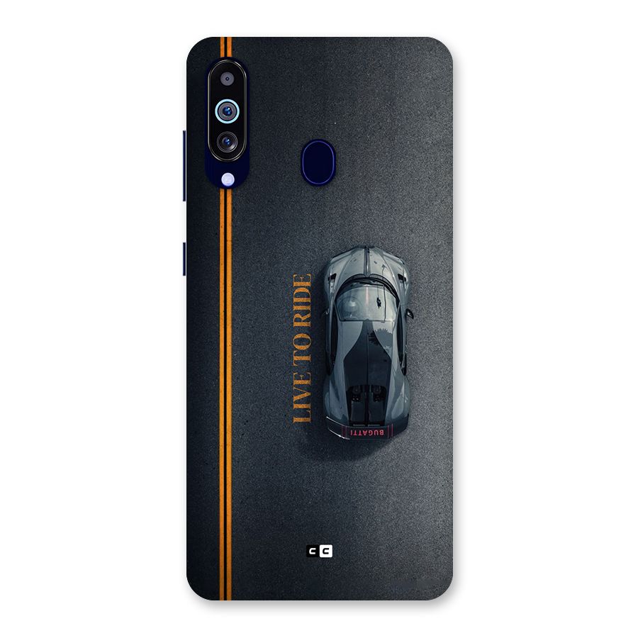 Live To Ride Back Case for Galaxy M40