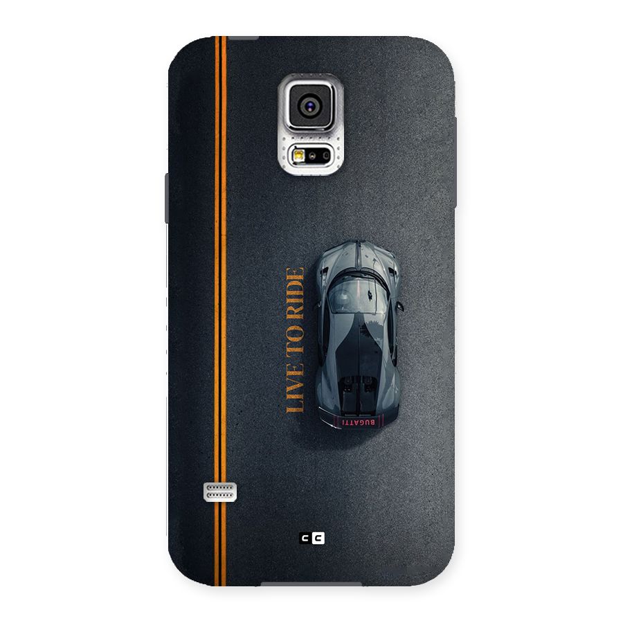 Live To Ride Back Case for Galaxy S5